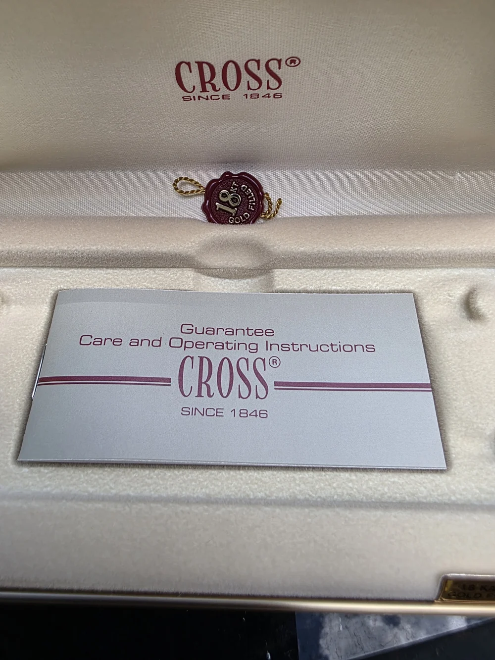 Cross 1/20 18k Gold Filled Ball Point Pen, 0.5 MM Pencil USA See Description